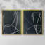 ABSTRACT Series DCV-Premium Framed Print -Ready to Hang - No Nails Required - No Nails Required-765286039-765286042