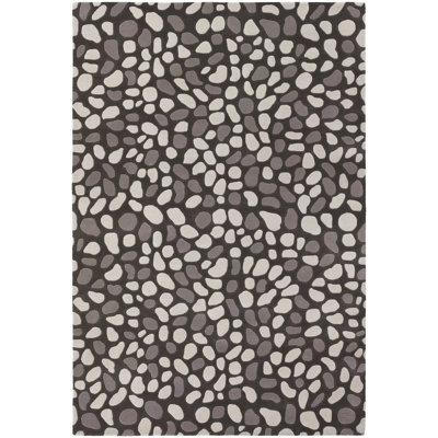 Inhabit Designer Gray Area Rug