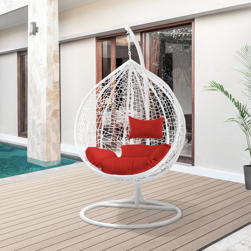wayfair hanging egg chair