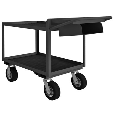 38'' H Utility Cart with Wheels