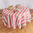 Cabana Stripe - 100% Pure Linen Round Tablecloth-93646084-93646086