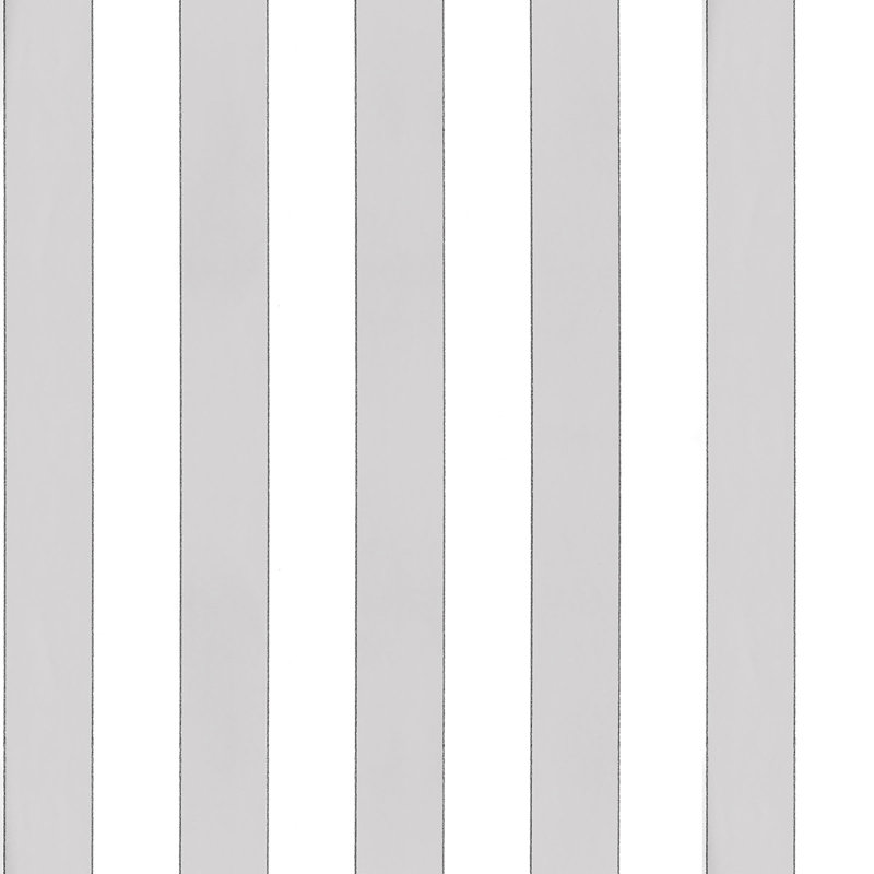 Essential Stripes Cronno Wallpaper, Grey