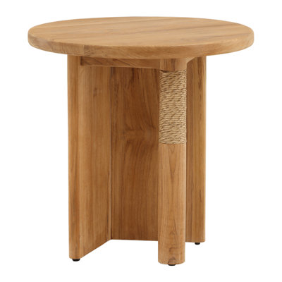 Table d'appoint d'extérieur Phaedra Naturel