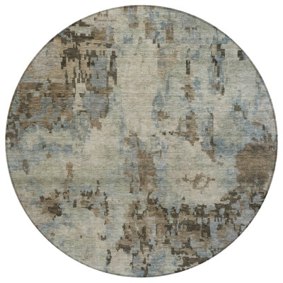 Machine Washable Indoor/Outdoor Chantille ACN2360 Casual Rug