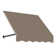 Awntech Dallas Retro Acrylic Fabric Fixed Awning