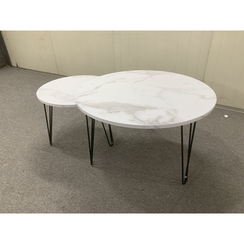 Nesting Coffee Table, White
