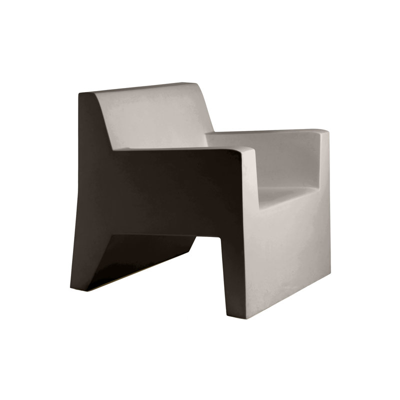 Jut Patio Chair, Taupe