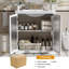 Meuble-lavabo moderne avec lavabo en céramique-568342321