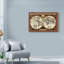 « decorative world map », reproduction d’impression sur toile tendue-33423193