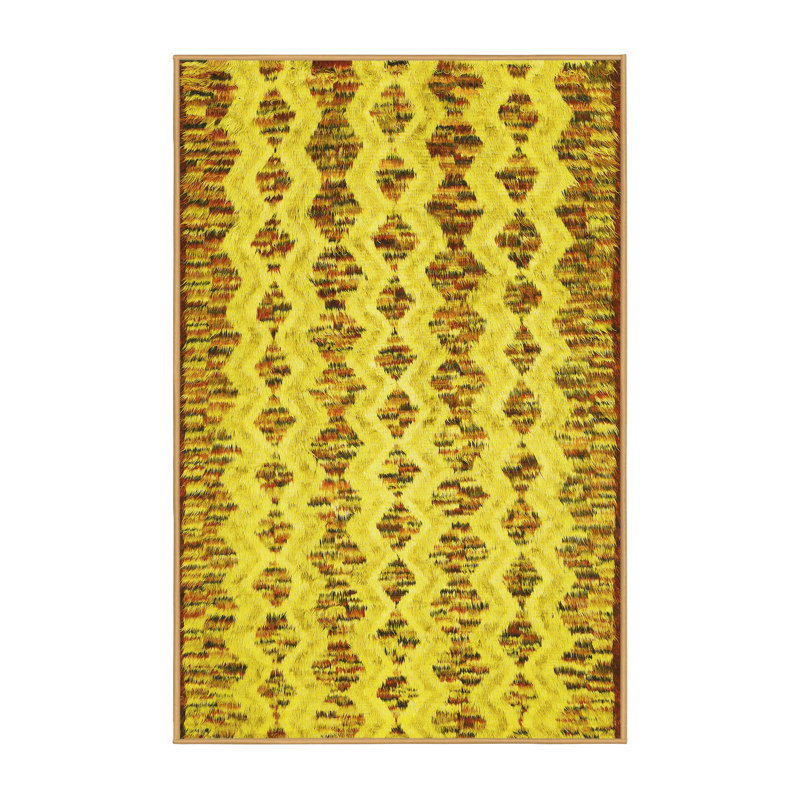 Heui Performance Abstract Indoor Rug, Rectangle 2' x 4'