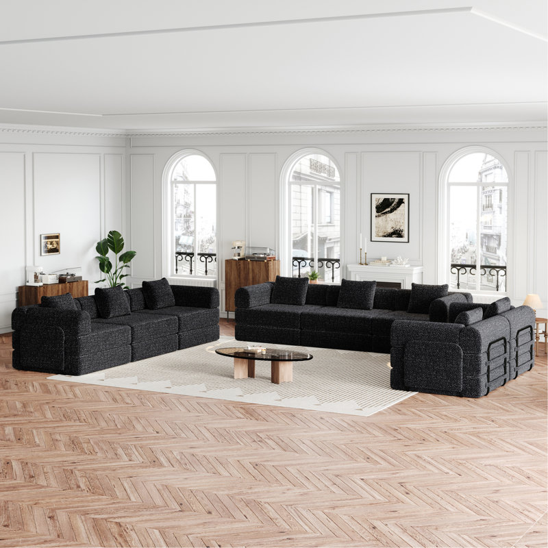 Lit convertible de 8 pouces avec tissu respirant, bords renforcés, rembourrage en chenille pour le jeu, rangement latéral, chambre à coucher