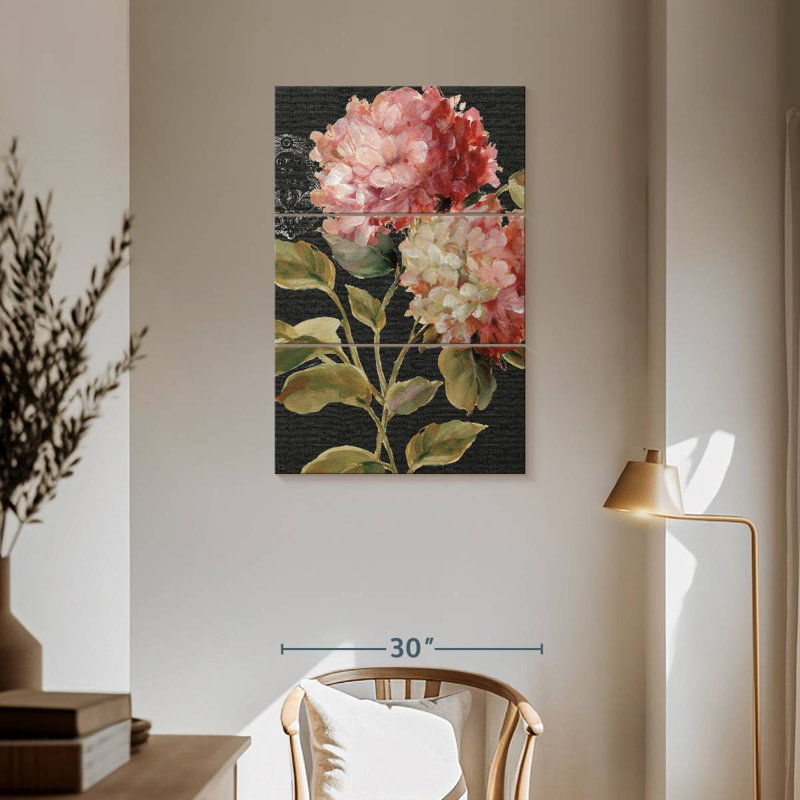 Harnek Harmonious Hydrangeas, 57" H x 36" W