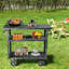 Saiveon Metal Bar Cart