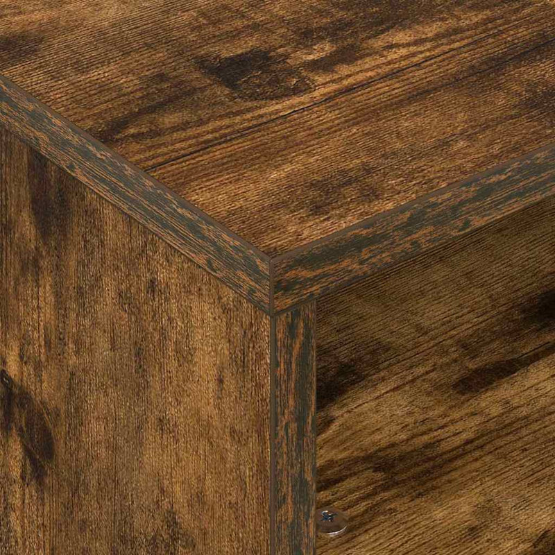 End Table, Smoked Oak