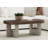 Isla Oval Wood Cocktail Table