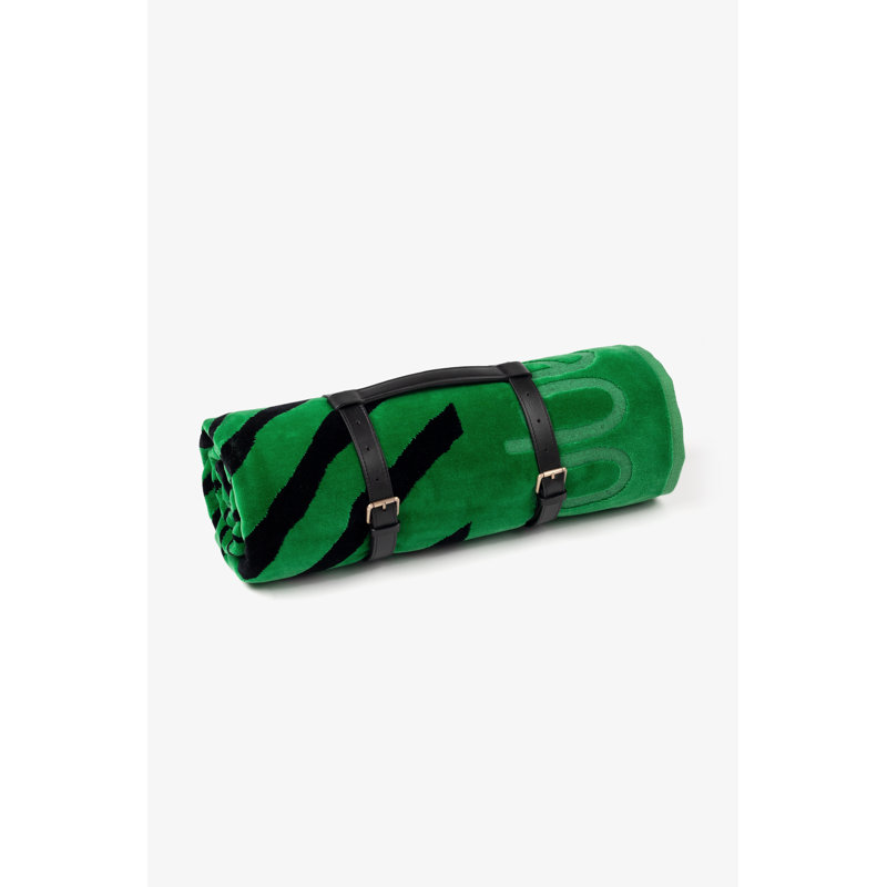 Zebra 2000 Beach Towel, GREEN