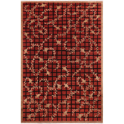 Wool Floral Rug