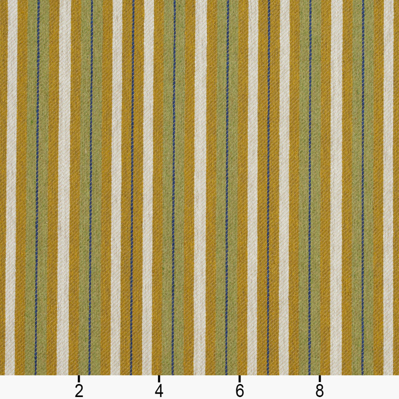 Tissu texturé rayé, Vert 2