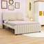 Grand lit standard tapissier avec lit gigogne simple TG-129886238