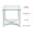 Stampley Glass Top End Table