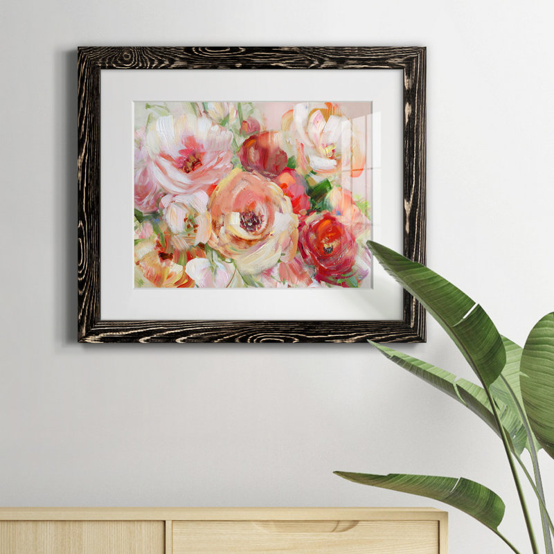«Bold Summer» par J Paul, reproduction d'art sur papier encadrée, H 24 po x l 18 po x P 1,5 po, Papier avec cadre noir