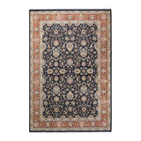 Classic One-of-a-Kind 6'3" X 9'3" Hand Knotted Area Rug