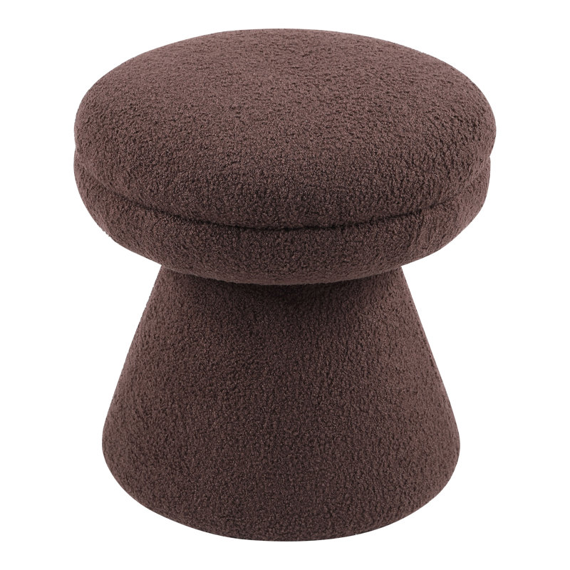 Tabouret d'appoint Rachal, Brun