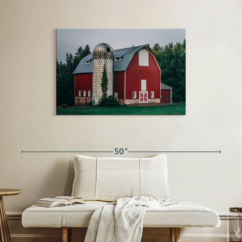 Country Barn, H 26 po x l 39 po