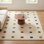 Xola Hand-Tufted Geometric Wool Area Rug
