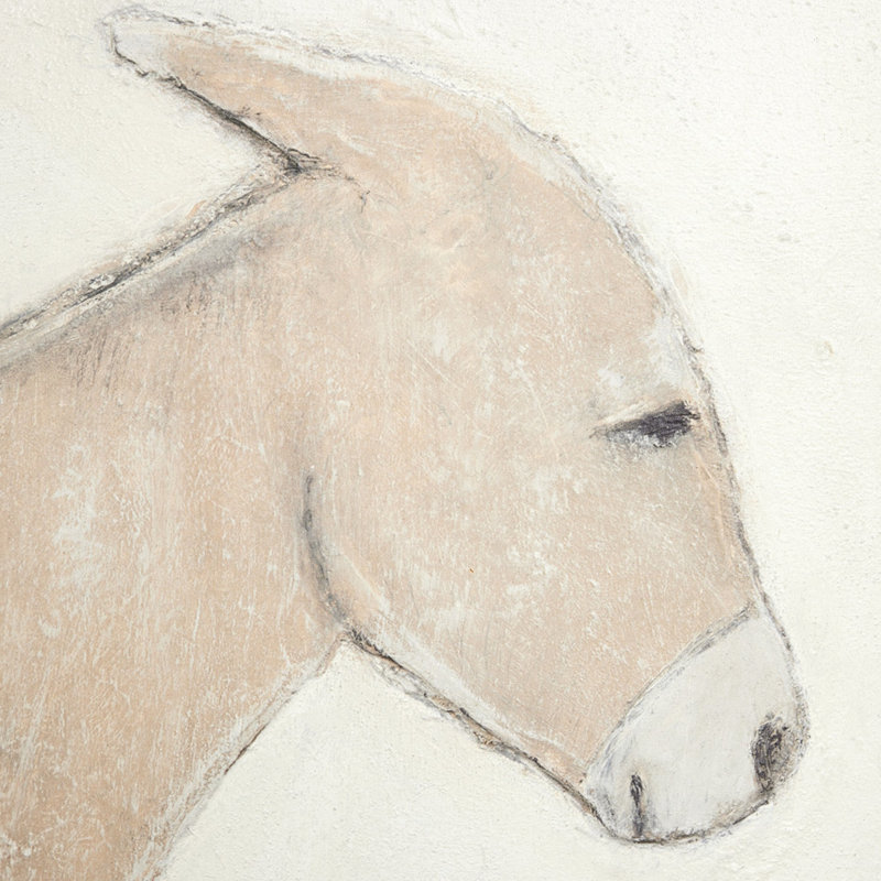 Burro Dia by Paul Meyer, 32" H x 32" W