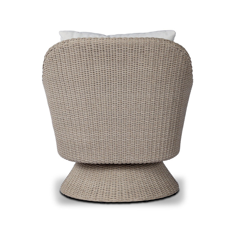 KOE Outdoor Lounge Chair, Vegro Cream, Vintage White