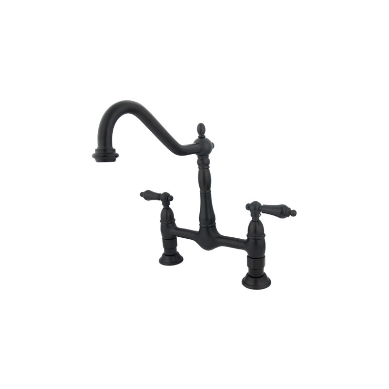 Distributeur d'eau chaude et froide Heritage, Bronze huilé