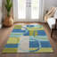 Tapis rectangulaire Aleh avec envers antidérapant-1853125494