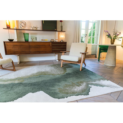 Abstract Recycled P.E.T Area Rug