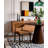Riccio Vegan Leather Upholstered Dining Side Chair-1756742502-1756742498