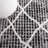 Rectangle Elane Geometric Power Loomed Polyester Area Rug in Charcoal/Ivory/Gray-1953964829