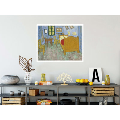 La chambre à coucher par Vincent van Gogh - Estampe numérique
