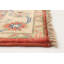 Tapis unique en laine noué à la main gazni jaune et brun des années 2010 de 3 pi 5 po x 5 pi Qaiden