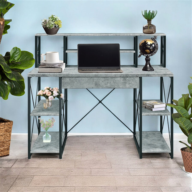 Baron Writing Desk, Gray