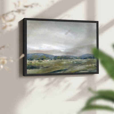 The Spring Coulee -Framed Print - Restickable