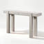 Console de 63 po en bois de style minimaliste moderne pour le hall d'entrée et le salon avec 2 tiroirs-914921355
