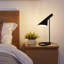 Lampe de table moderne et noire Timeless