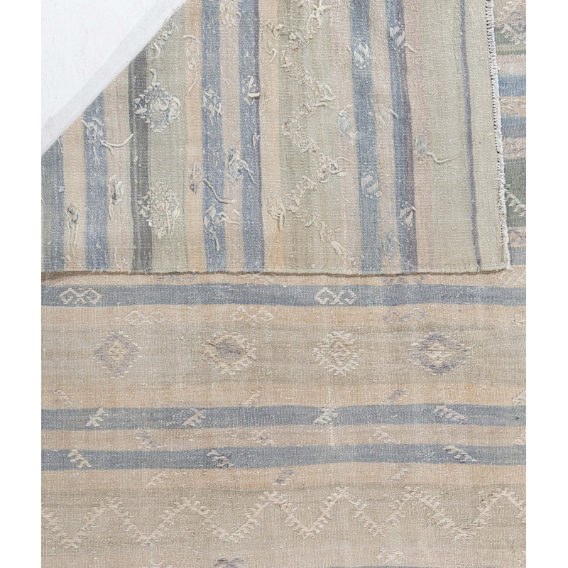One-of-a-Kind 6'6 X 10'11 Flatweave Area Rug