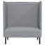  Canapé haut dossier gris foncé 109 x 56 x 121 cm-1707295806