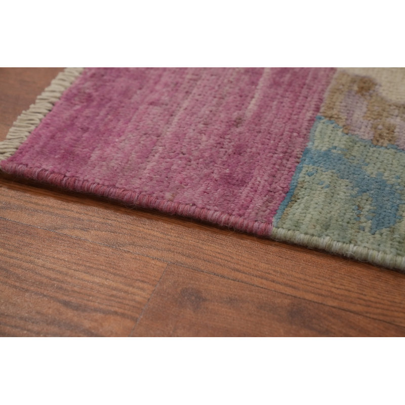 Tapis art déco végétal 7 x 10