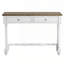 Console au fini blanc antique