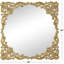 Miroir de plancher audacieux et orné de 28 po x 1 po x 48 po Audranna-1695434615-1695434614