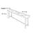 Household solid wood bar table-1814857752