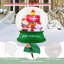 Boule à neige père Noël gonflable