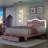 Largent Leather Upholstered Storage Bed with LED Lights and Crown Headboard, Kids Beds-8769282-8769280